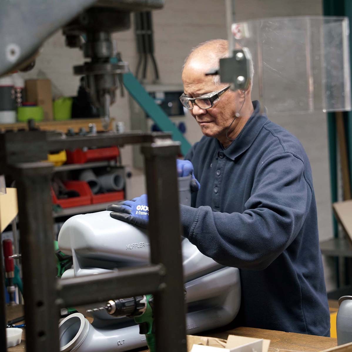 Assemblage van technische delen